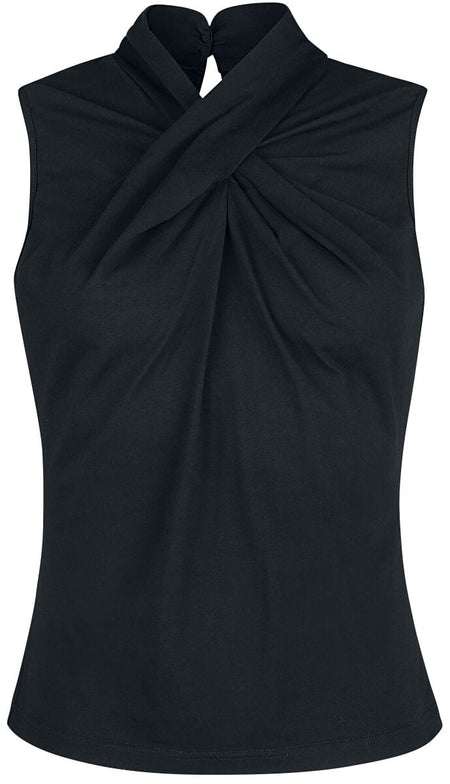 Top Rockabilly de Banned Retro - Haut Hey Jude - S à XXL - pour Femme - noir - Banned Retro