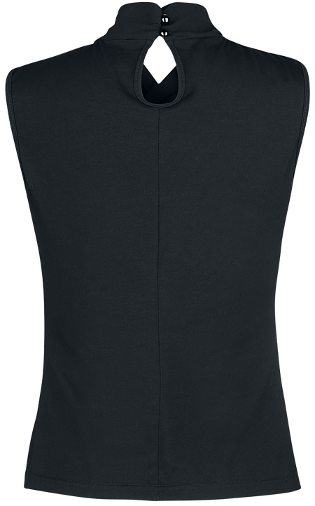 Top Rockabilly de Banned Retro - Haut Hey Jude - S à XXL - pour Femme - noir - Banned Retro - View 2