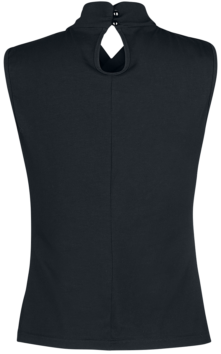Top Rockabilly de Banned Retro - Haut Hey Jude - S à XXL - pour Femme - noir - Banned Retro - View 2
