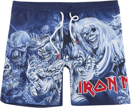 Short de bain  de Iron Maiden - EMP Signature Collection - M à 3XL - pour Homme - multicolore - Iron Maiden