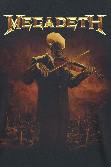 T-Shirt Manches courtes  de Megadeth - Symphony For Destruction - S à XXL - pour Homme - noir - Megadeth - View 2