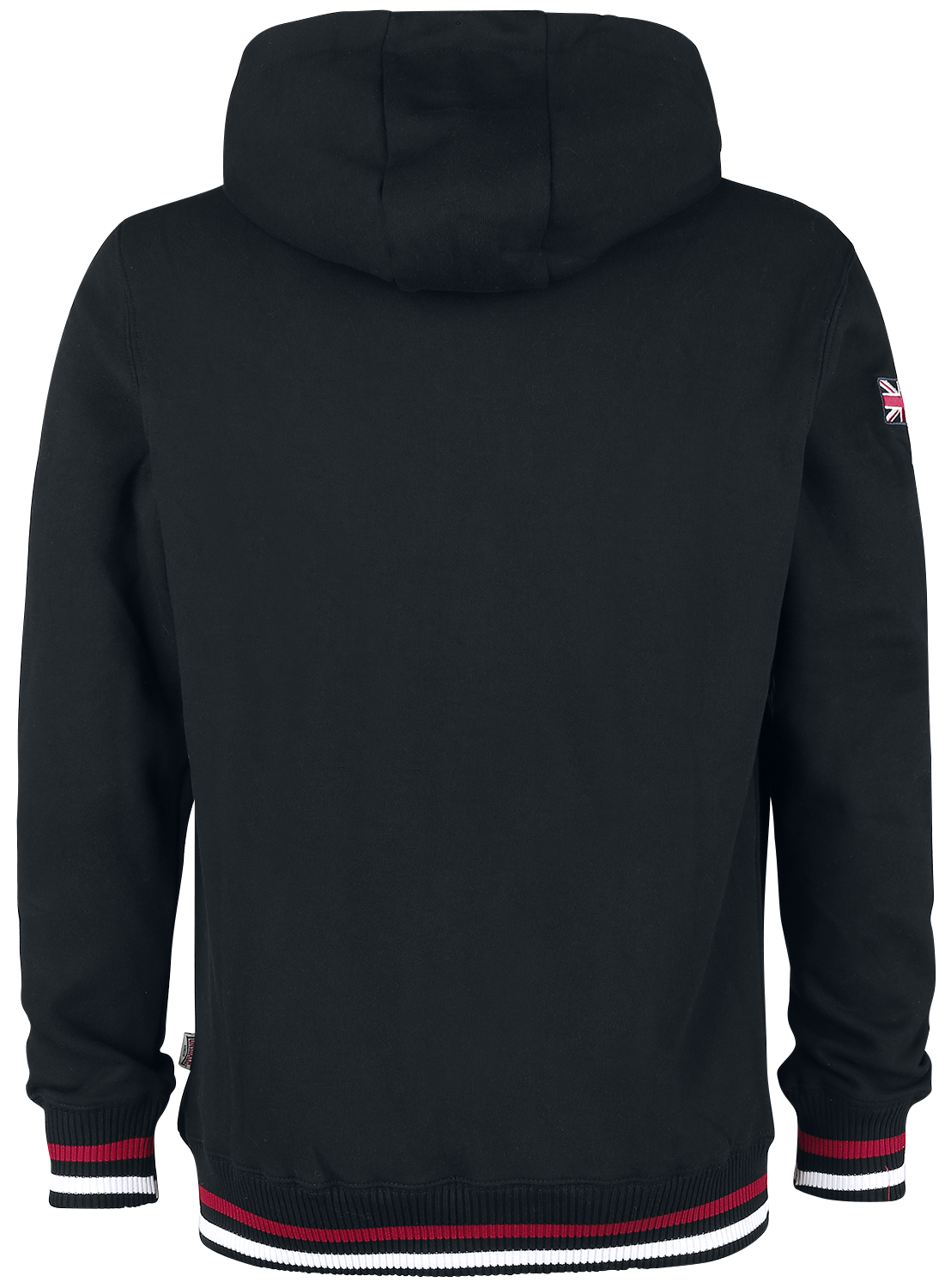 Sweat-shirt zippé à capuche  de Lonsdale London - Nateby - S à XXL - pour Homme - noir - Lonsdale London - View 2