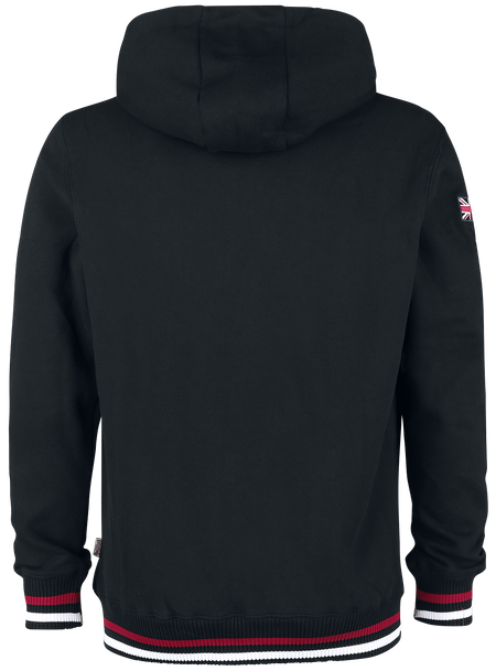 Sweat-shirt zippé à capuche  de Lonsdale London - Nateby - S à XXL - pour Homme - noir - Lonsdale London - View 2