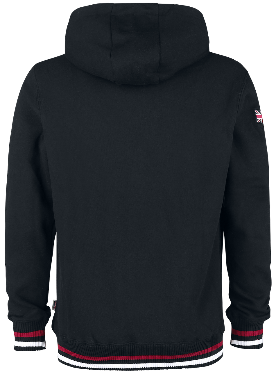 Sweat-shirt zippé à capuche  de Lonsdale London - Nateby - S à XXL - pour Homme - noir - Lonsdale London - View 2