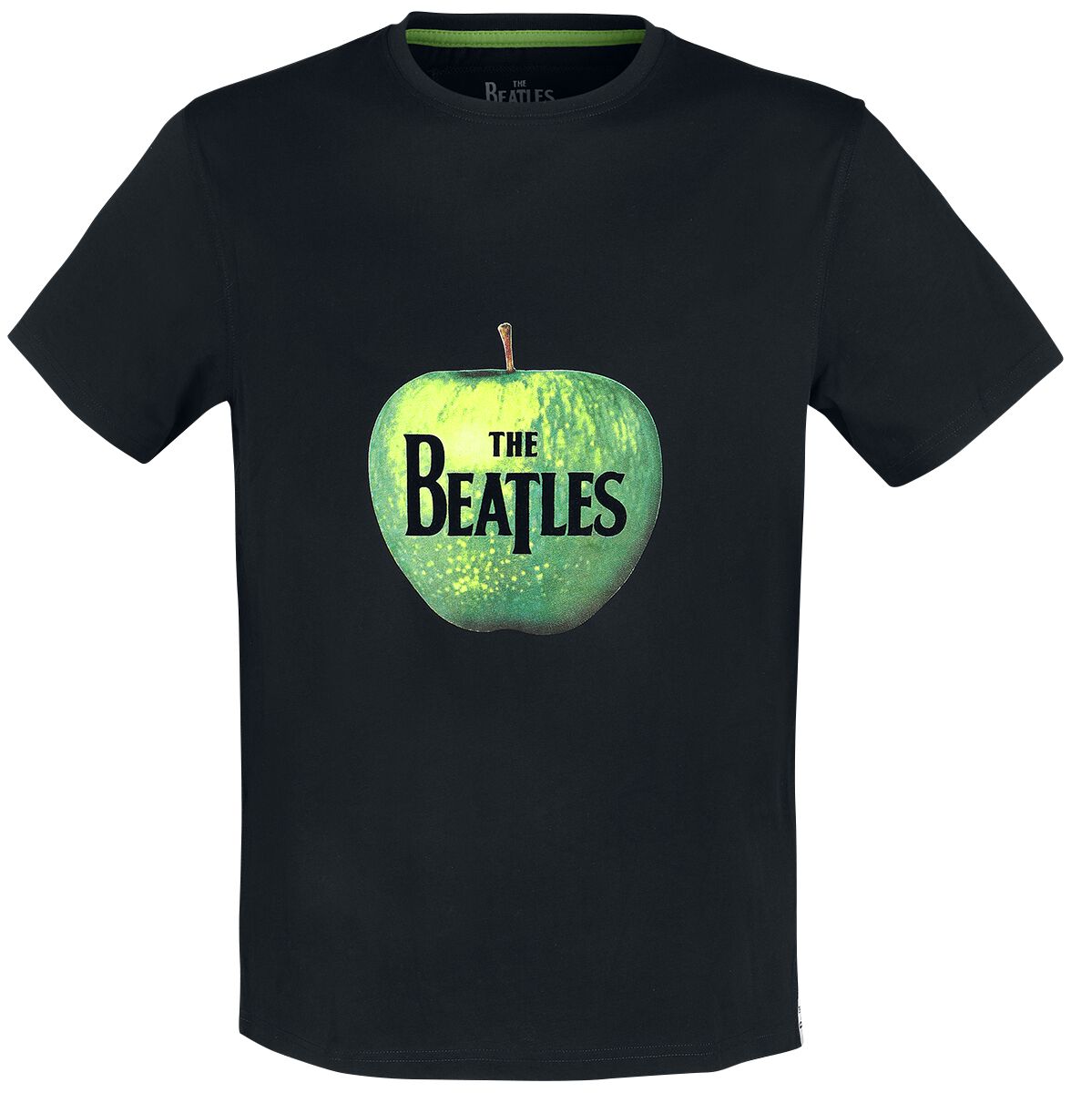 T-Shirt Manches courtes  de The Beatles - Apple - S à XXL - pour Homme - noir - The Beatles