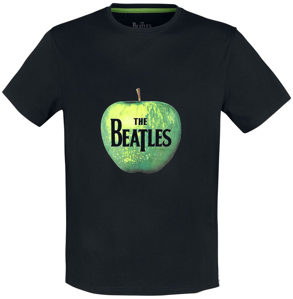 T-Shirt Manches courtes  de The Beatles - Apple - S à XXL - pour Homme - noir - The Beatles