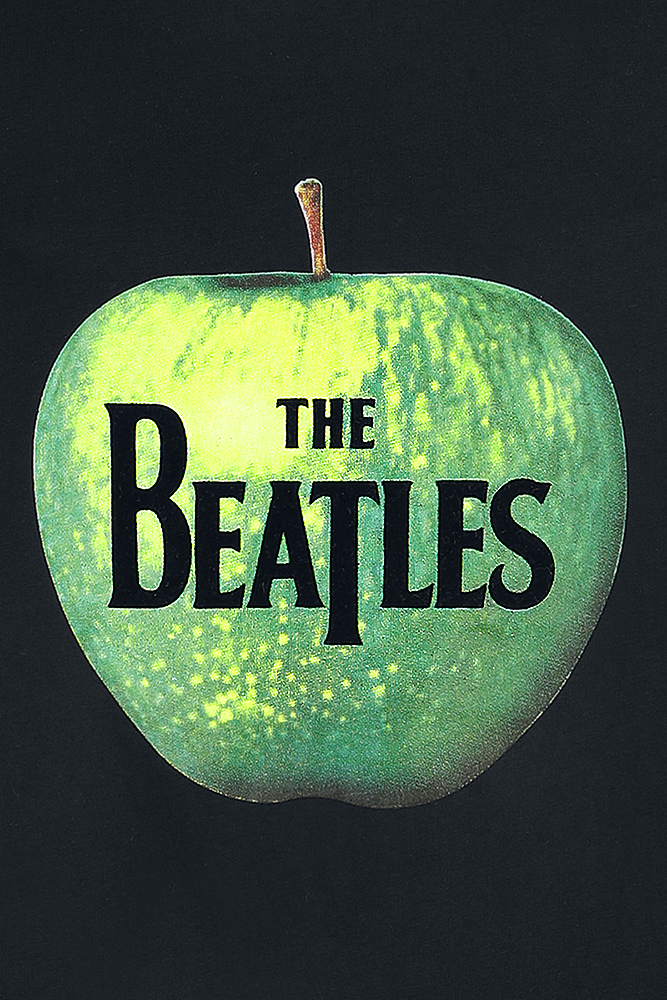 T-Shirt Manches courtes  de The Beatles - Apple - S à XXL - pour Homme - noir - The Beatles - View 2