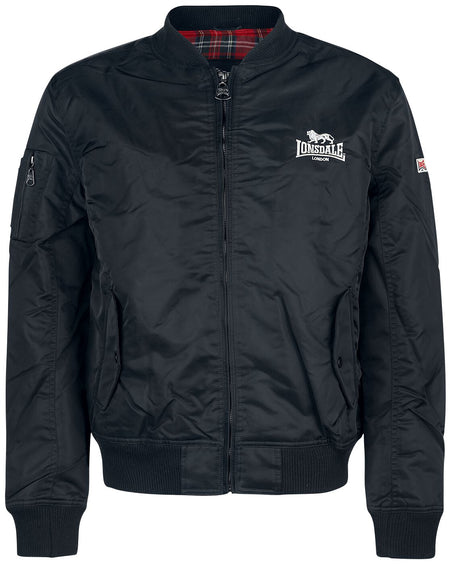 Bomber  de Lonsdale London - Tern Hill - S à XXL - pour Homme - noir - Lonsdale London