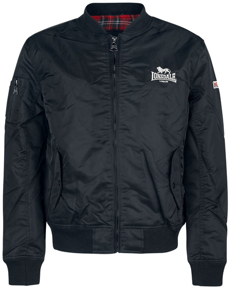 Bomber  de Lonsdale London - Tern Hill - S à XXL - pour Homme - noir - Lonsdale London