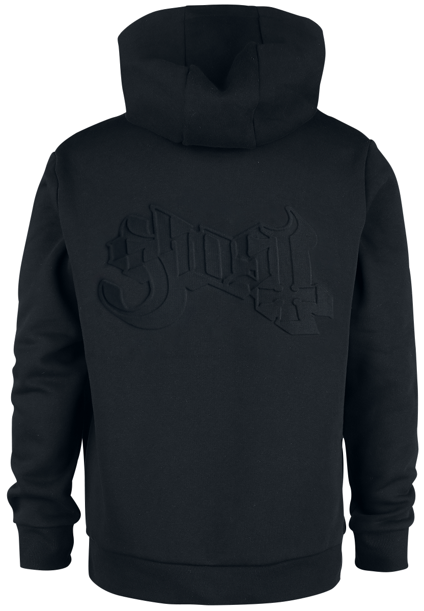 Sweat-shirt zippé à capuche  de Ghost - EMP Signature Collection - S à XXL - pour Homme - noir - Ghost - View 2