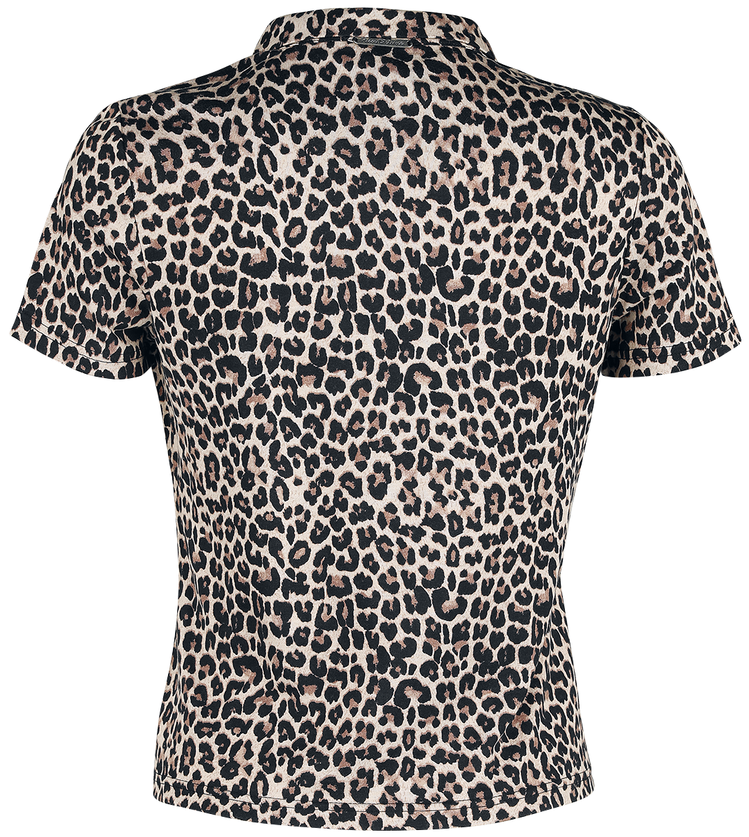 Chemisier Rockabilly de Pussy Deluxe - Chemisier Court Léopard - XS à XXL - pour Femme - léopard - Pussy Deluxe - View 2