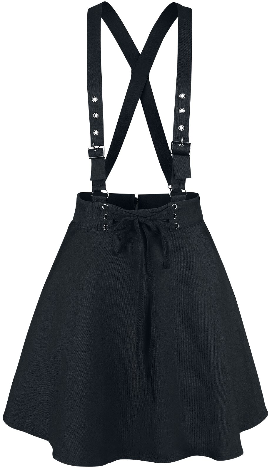 Jupe courte Gothic de Banned Alternative - Jupe Absence Of Light - XS à XXL - pour Femme - noir - Banned Alternative