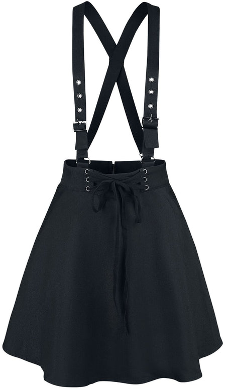 Jupe courte Gothic de Banned Alternative - Jupe Absence Of Light - XS à XXL - pour Femme - noir - Banned Alternative