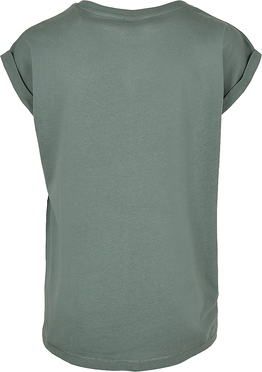 T-Shirt Manches courtes  de Urban Classics - T-shirt Manches Larges Femme - XS à 5XL - pour Femme - vert - Urban Classics - View 2