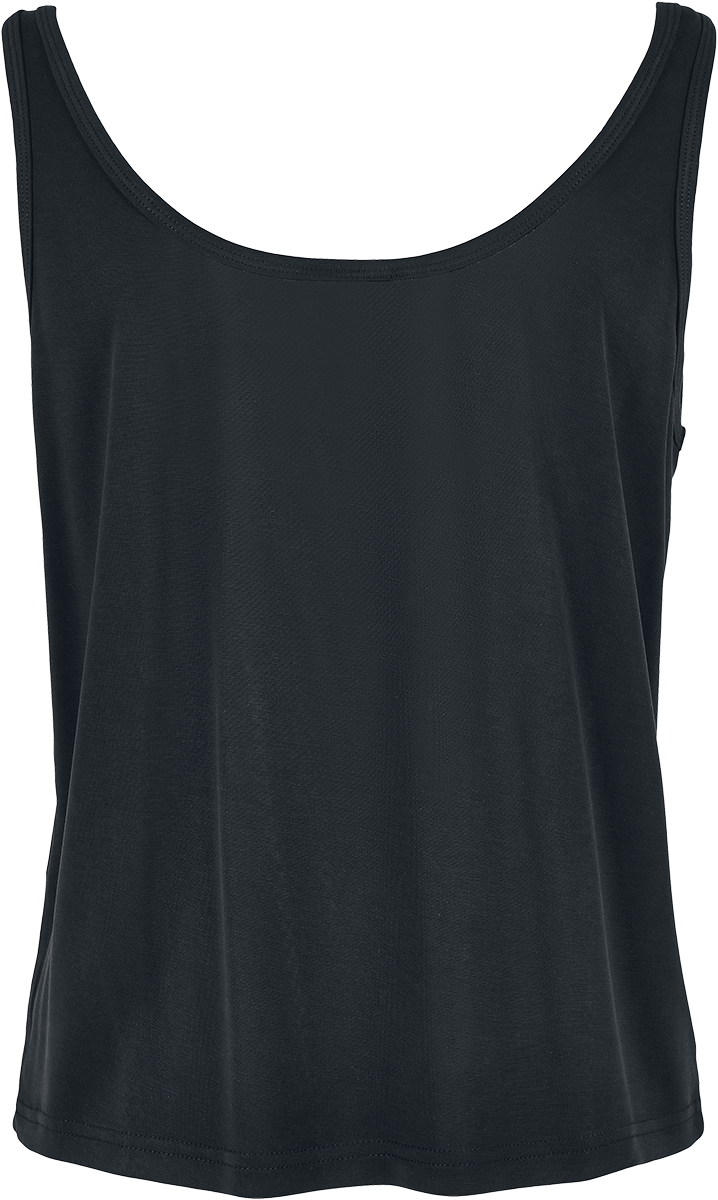 Top  de Urban Classics - Haut Décontracté Modal - XS à M - pour Femme - noir - Urban Classics - View 2
