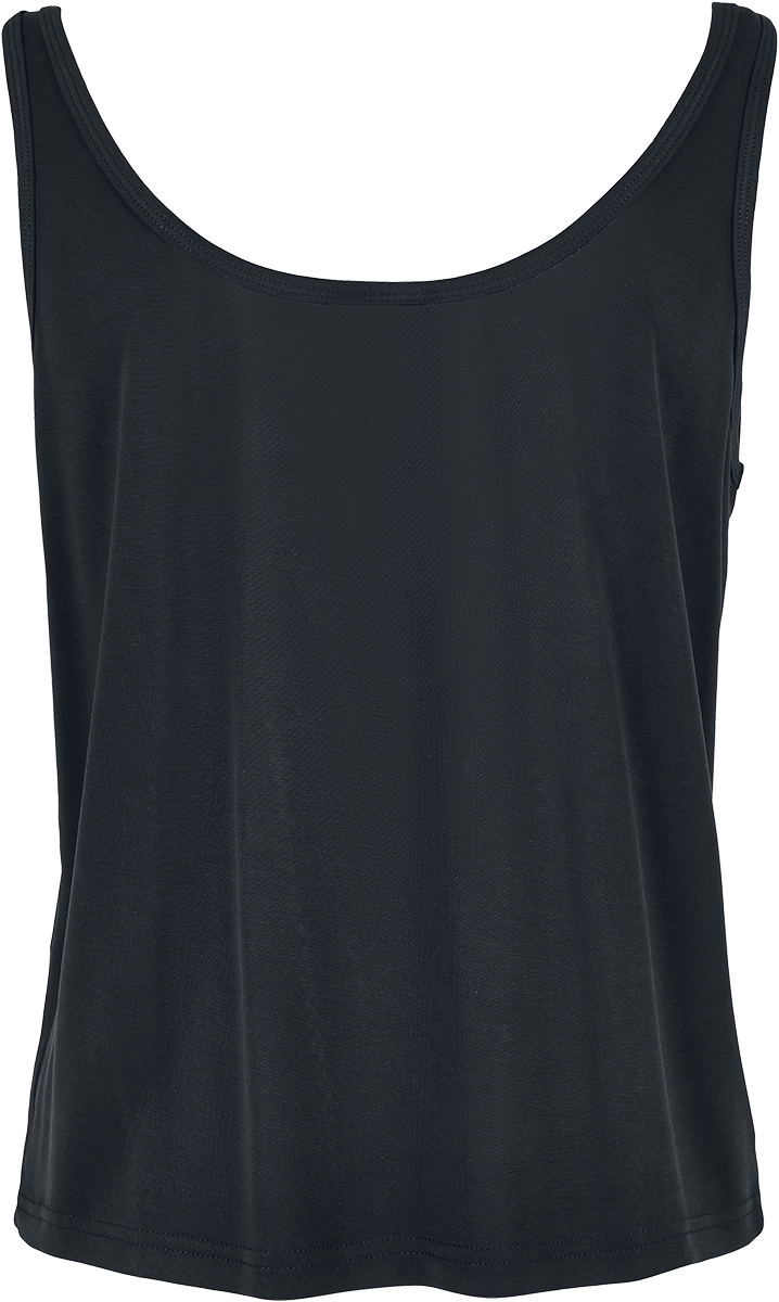 Top  de Urban Classics - Haut Décontracté Modal - XS à L - pour Femme - noir - Urban Classics - View 2