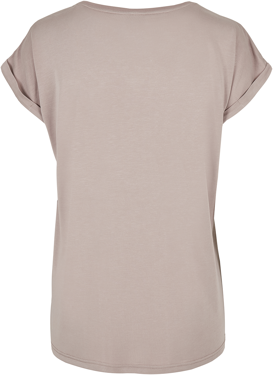 T-Shirt Manches courtes  de Urban Classics - T-Shirt Modal - XS à XL - pour Femme - vieux rose - Urban Classics - View 2