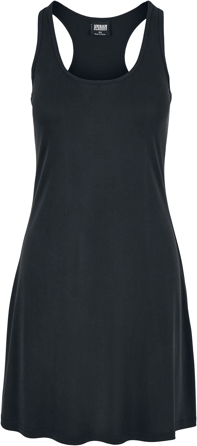 Robe courte  de Urban Classics - Robe Courte Dos Nageur Modal - XS à XL - pour Femme - noir - Urban Classics
