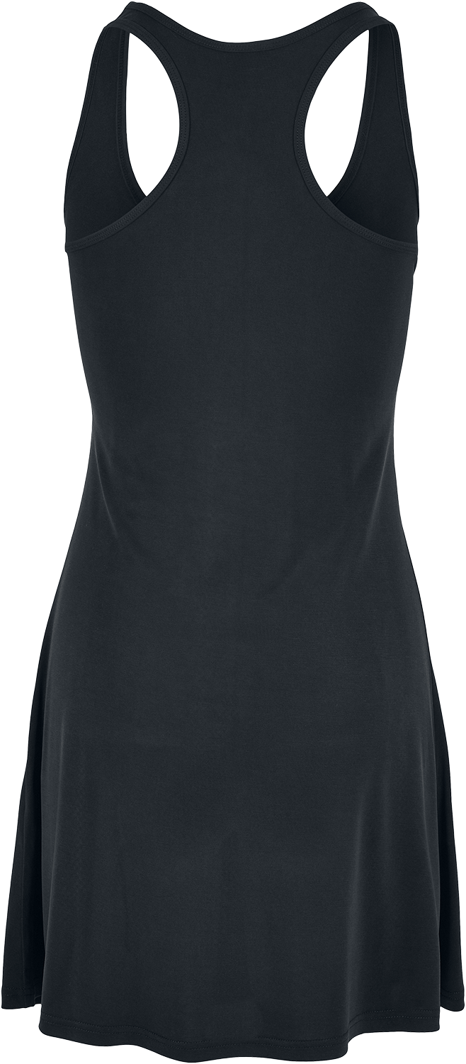 Robe courte  de Urban Classics - Robe Courte Dos Nageur Modal - XS à L - pour Femme - noir - Urban Classics - View 2