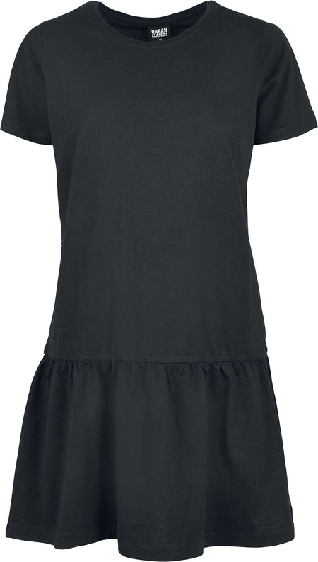 Robe courte  de Urban Classics - Robe T-Shirt Valence - XS à 5XL - pour Femme - noir - Urban Classics
