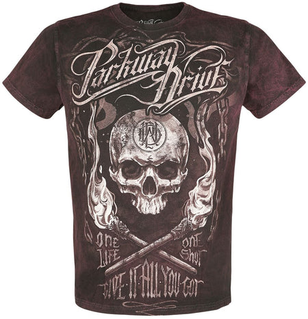T-Shirt Manches courtes  de Parkway Drive - Flame Alive - S à 4XL - pour Homme - rouille - Parkway Drive