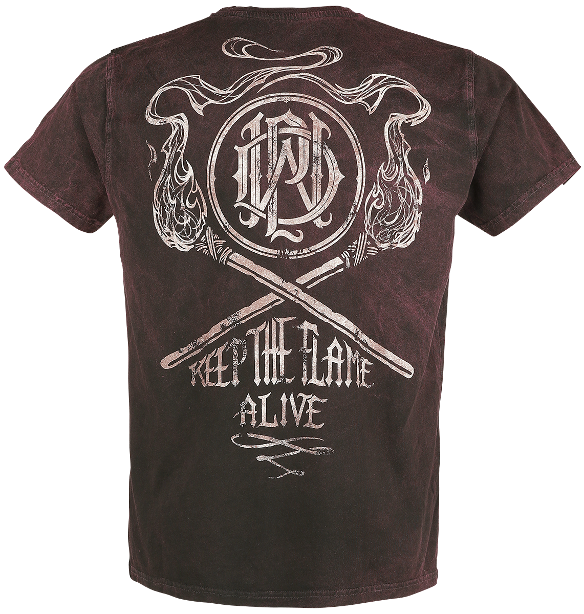 T-Shirt Manches courtes  de Parkway Drive - Flame Alive - S à 4XL - pour Homme - rouille - Parkway Drive - View 2