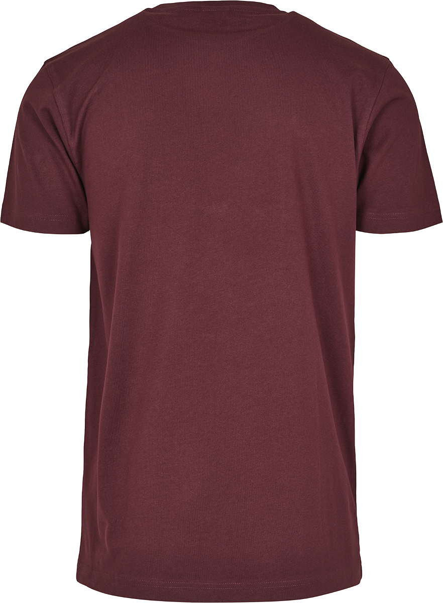 T-Shirt Manches courtes  de Urban Classics - T-Shirt Basique - S à XXL - pour Homme - lie-de-vin - Urban Classics - View 2