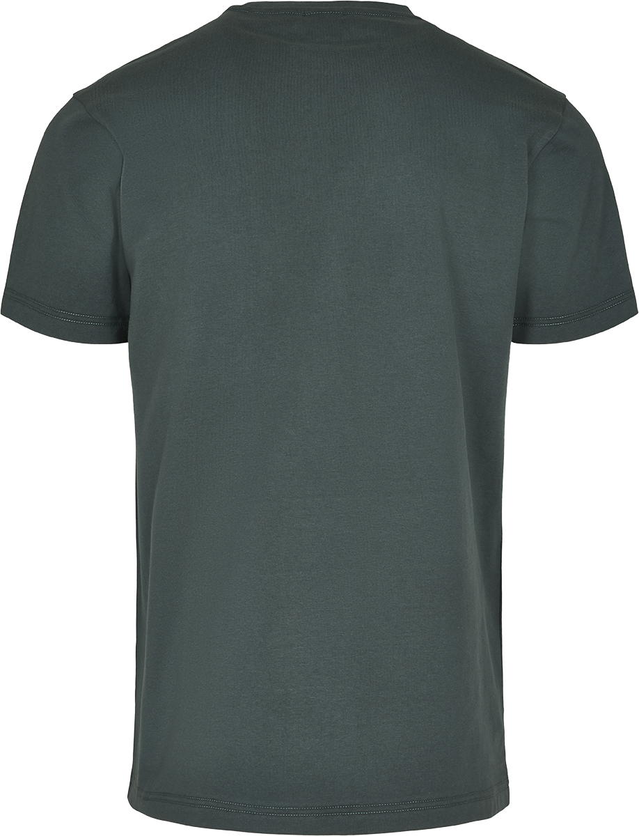 T-Shirt Manches courtes  de Urban Classics - T-Shirt Basique - S à 5XL - pour Homme - vert bouteille - Urban Classics - View 2