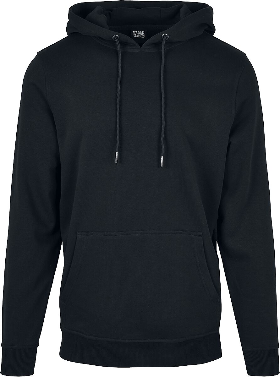 Sweat-shirt à capuche  de Urban Classics - Sweat À Capuche Basic Terry - S à XL - pour Homme - noir - Urban Classics
