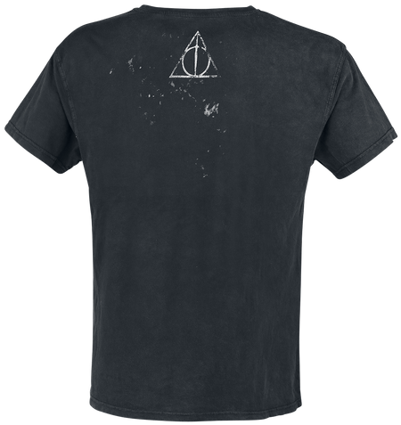 T-Shirt Manches courtes  de Harry Potter - Les Reliques De La Mort - S à XXL - pour Homme - noir - Harry Potter - View 2