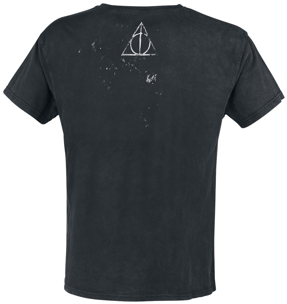 T-Shirt Manches courtes  de Harry Potter - Les Reliques De La Mort - S à XXL - pour Homme - noir - Harry Potter - View 2