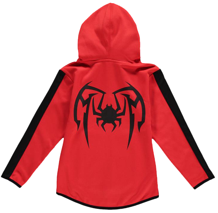 Veste à capuche Zippée Gaming de Spider-Man - Enfants - Miles Morales - 110/116 à 158/164 - pour filles & garçonse - rouge - Spider-Man - View 2