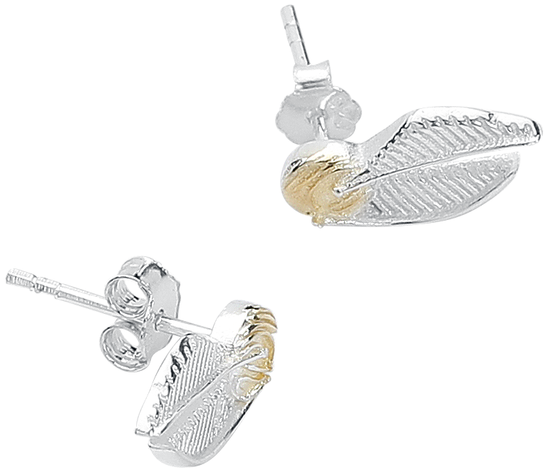 Set de clous d'oreilles  de Harry Potter - Vif D'or - pour Unisexe - couleur argent - Harry Potter - View 2