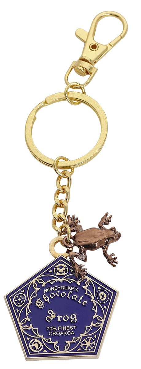 Porte-clefs  de Harry Potter - Chocogrenouilles - pour Unisexe - couleur or - Harry Potter
