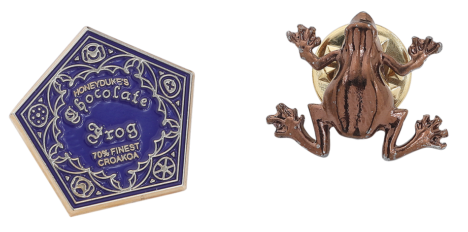 Pin's  de Harry Potter - Chocogrenouilles - pour Unisexe - couleur or - Harry Potter - View 2