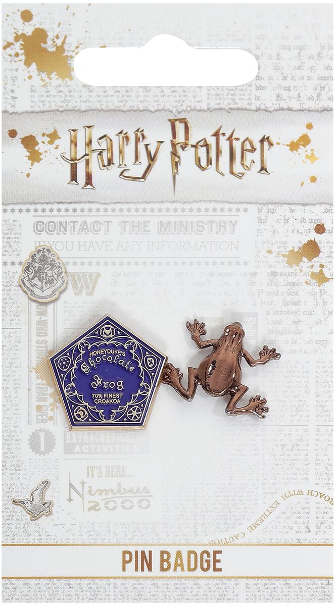 Pin's  de Harry Potter - Chocogrenouilles - pour Unisexe - couleur or - Harry Potter
