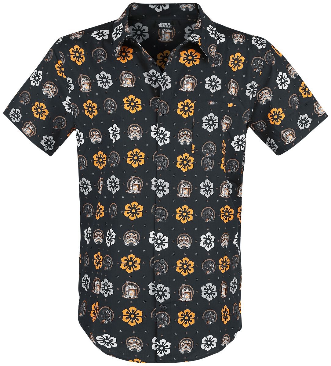Chemise manches courtes Disney de Star Wars - Paisley Monger - M à 3XL - pour Homme - multicolore - Star Wars