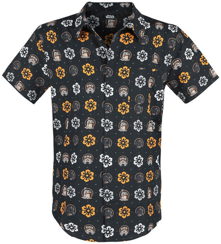Chemise manches courtes Disney de Star Wars - Paisley Monger - M à 3XL - pour Homme - multicolore - Star Wars