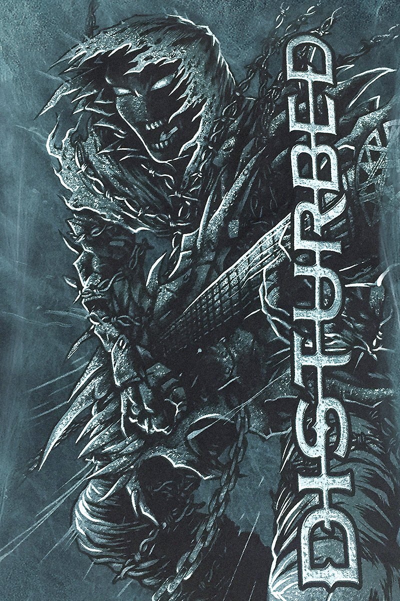 T-Shirt Manches courtes  de Disturbed - Disturbed Guitar - S à 4XL - pour Femme - pétrole - Disturbed - View 2