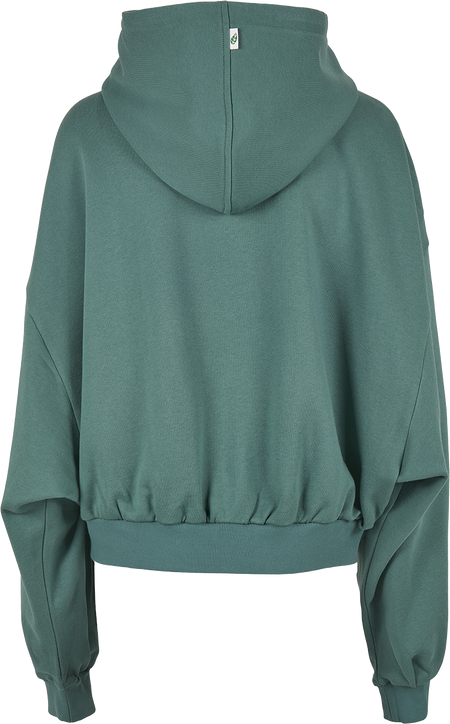 Sweat-shirt à capuche  de Urban Classics - Sweat À Capuche Terry Oversize - M-L à XL-XXL - pour Femme - pétrole - Urban Classics - View 2