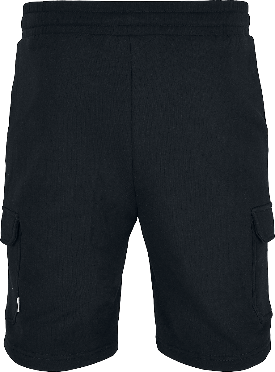 Short  de Urban Classics - Short Cargo En Sweat Organique - S à XXL - pour Homme - noir - Urban Classics - View 2