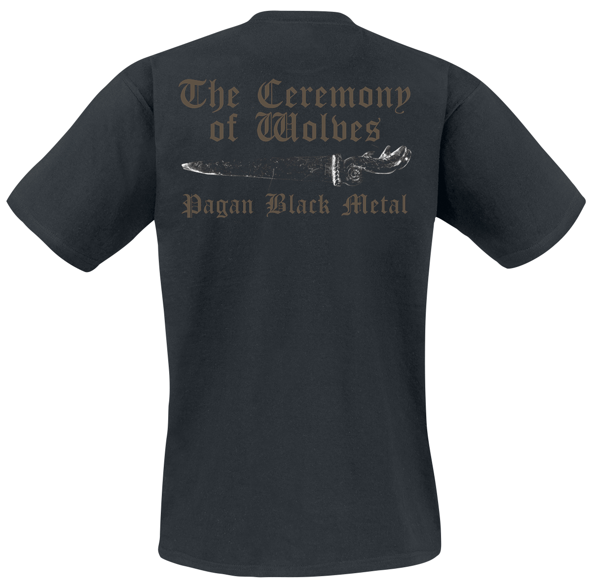 T-Shirt Manches courtes  de Behemoth - Ceremony Of Wolves - S à L - pour Homme - noir - Behemoth - View 2