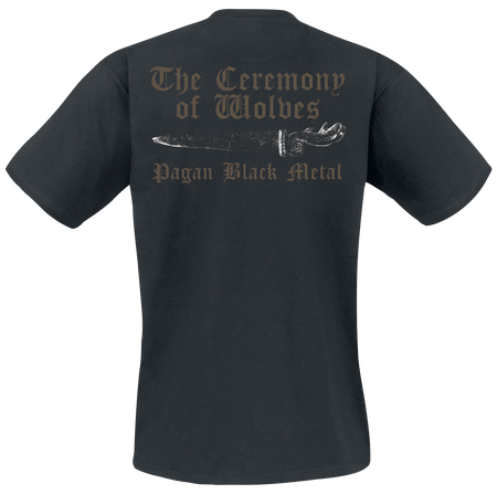 T-Shirt Manches courtes  de Behemoth - Ceremony Of Wolves - S à L - pour Homme - noir - Behemoth - View 2