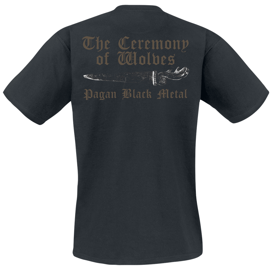 T-Shirt Manches courtes  de Behemoth - Ceremony Of Wolves - S à L - pour Homme - noir - Behemoth - View 2