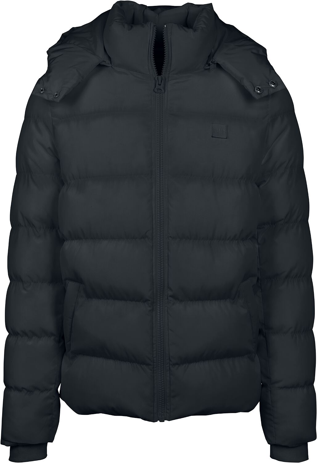 Veste mi-saison  de Urban Classics - Doudoune À Capuche - S à 5XL - pour Homme - noir - Urban Classics