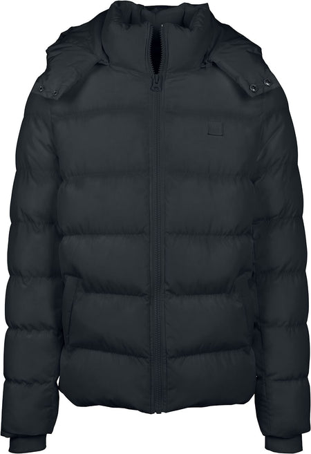 Veste mi-saison  de Urban Classics - Doudoune À Capuche - S à 5XL - pour Homme - noir - Urban Classics