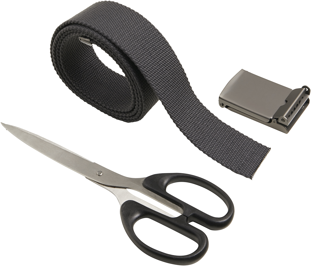 Ceinture  de Urban Classics - Ceinture En Toile - pour Unisexe - anthracite - Urban Classics - View 2