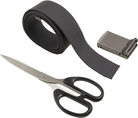 Ceinture  de Urban Classics - Ceinture En Toile - pour Unisexe - anthracite - Urban Classics - View 2