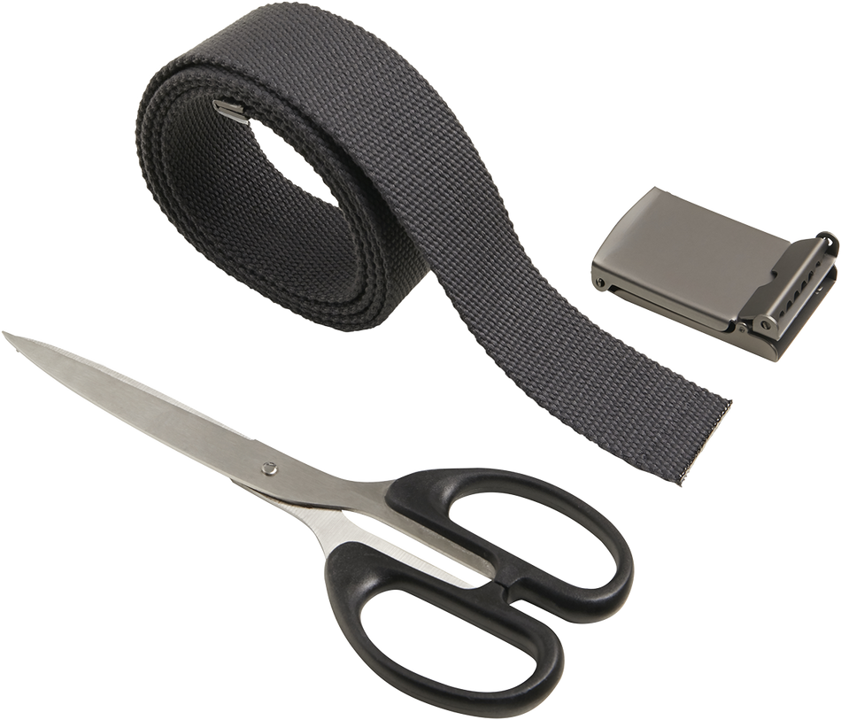 Ceinture  de Urban Classics - Ceinture En Toile - pour Unisexe - anthracite - Urban Classics - View 2