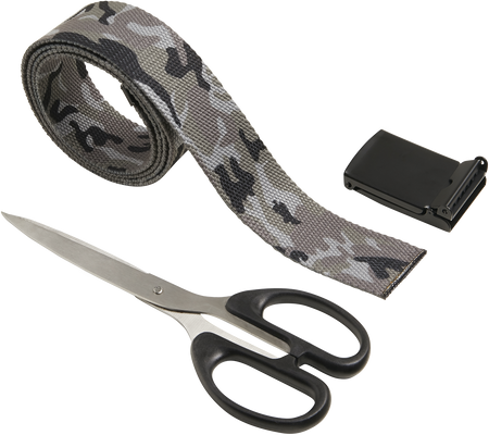 Ceinture  de Urban Classics - Ceinture En Toile - pour Unisexe - camouflage gris - Urban Classics - View 2